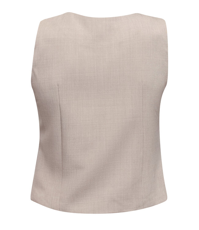 SISTERSPOINT GILET (TAUPE)