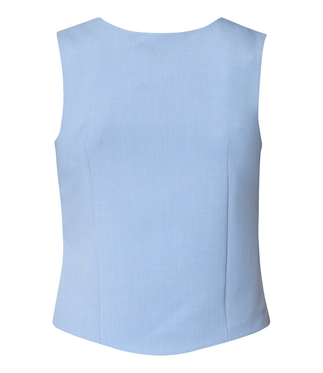 SISTERSPOINT GILET (BLEU AQUA)