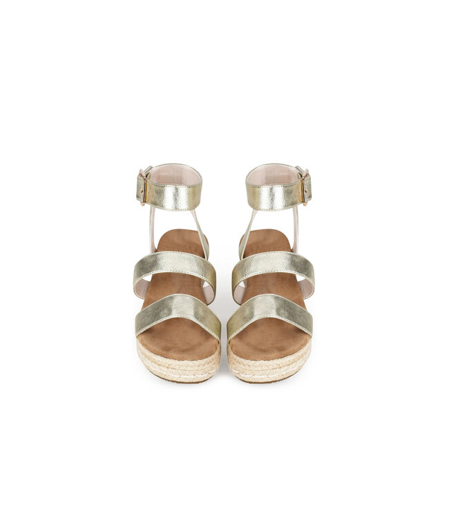 POELMAN WEDGES (GOUD)