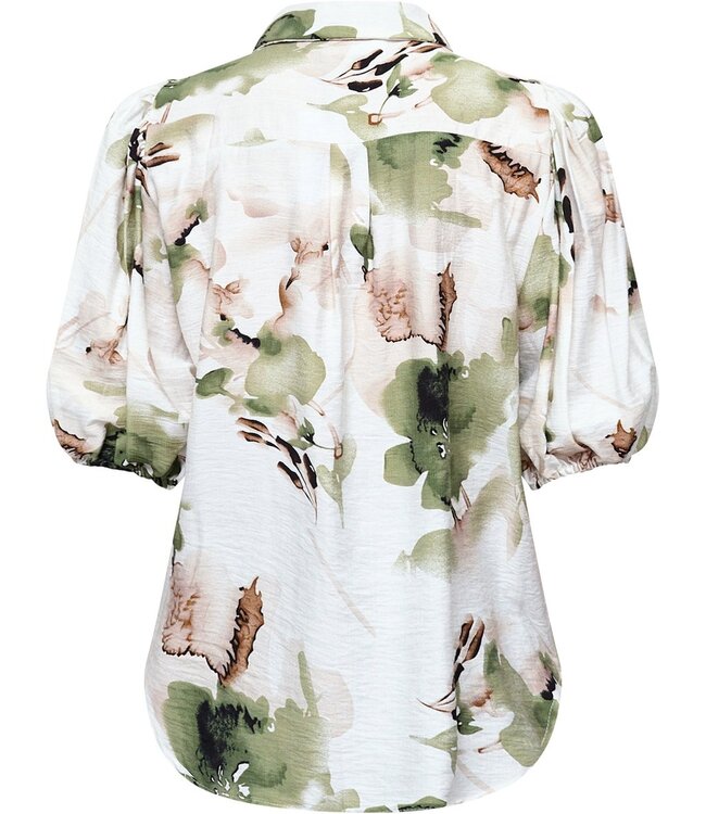 SISTERSPOINT BLOUSE (GROEN COMBI)