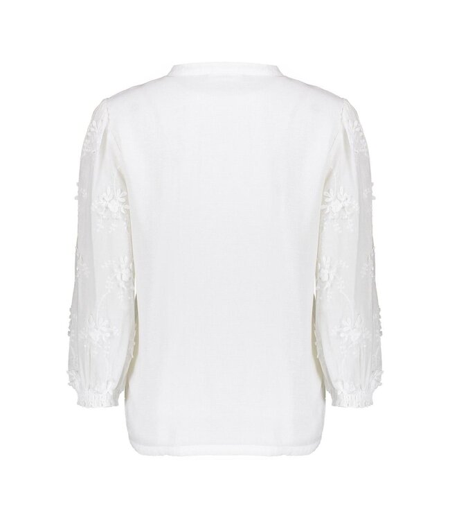 GEISHA BLOUSE (ECRU-OFF WHITE)
