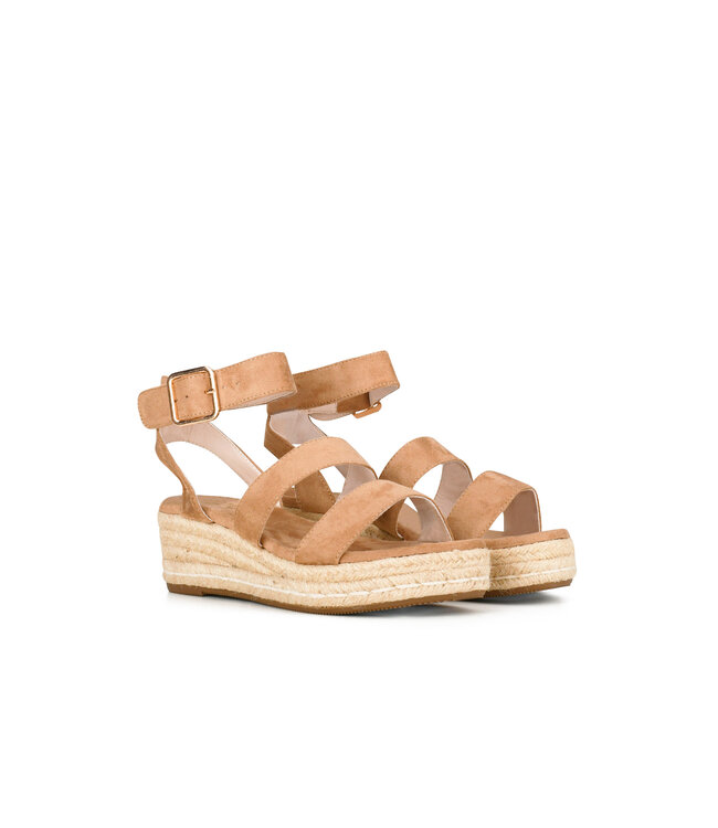 POELMAN WEDGES (TAUPE)