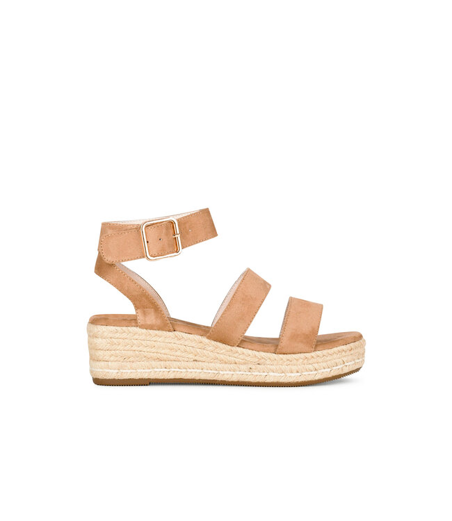 POELMAN WEDGES (TAUPE)