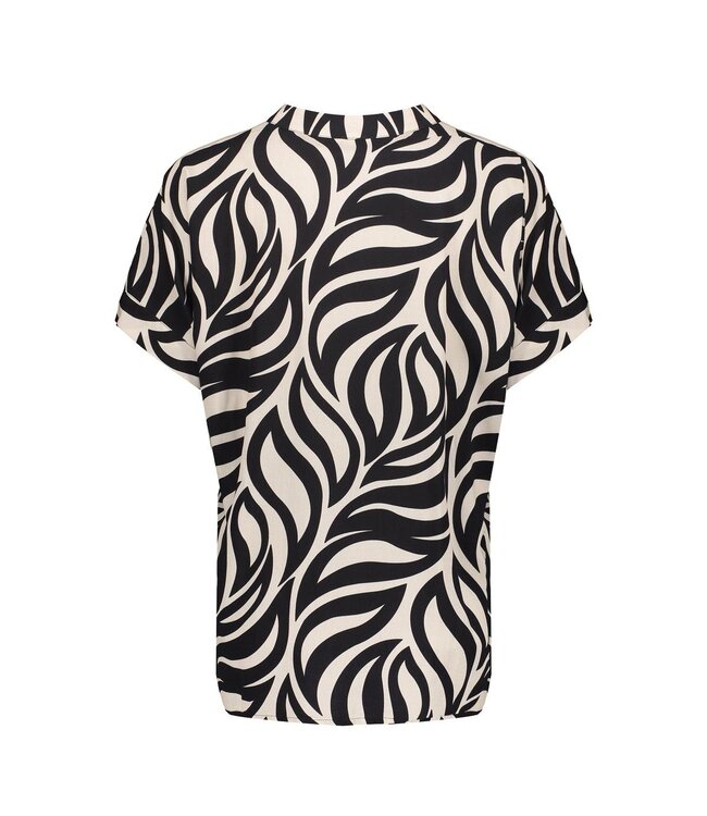 GEISHA TOP (BEIGE COMBI)