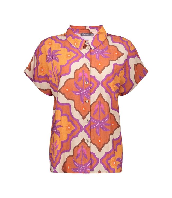 GEISHA BLOUSE (ORANJE)