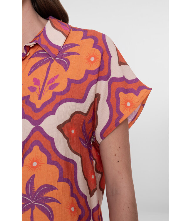 GEISHA BLOUSE (ORANJE)