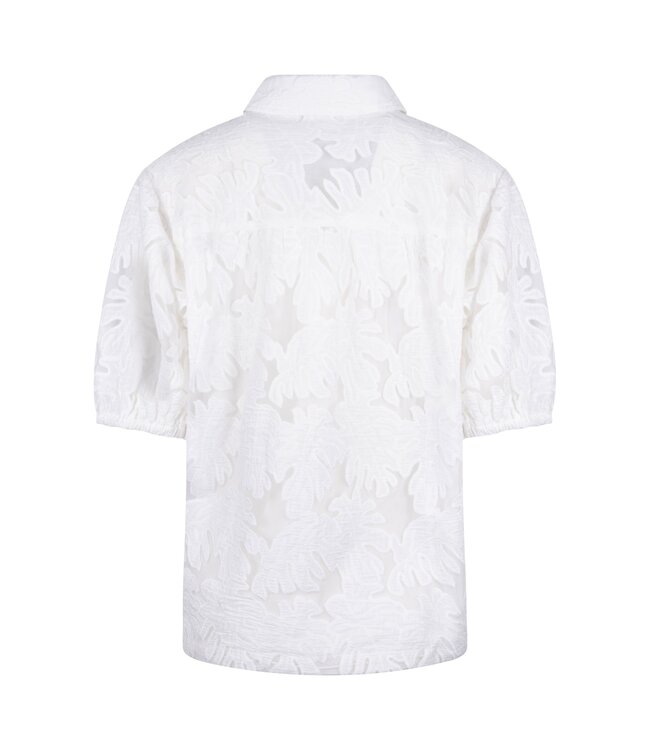 NUKUS BLOUSE (ECRU-OFF WHITE)