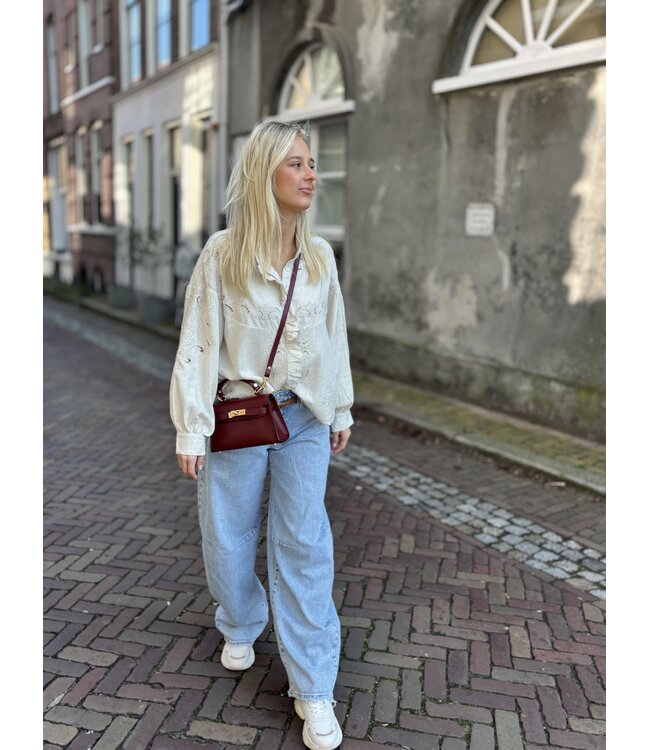 MITCH BLOUSE (BEIGE)