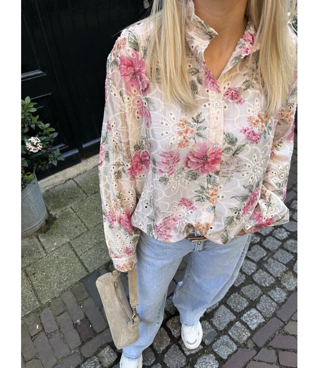 MITCH BLOUSE (BEIGE)