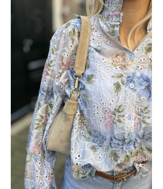 MITCH BLOUSE (BLAUW)