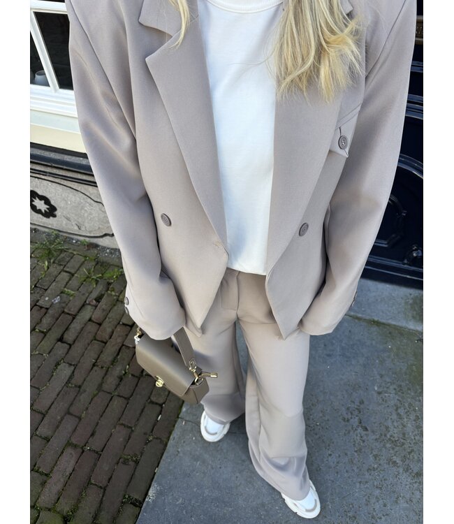 MITCH BLAZER (TAUPE)