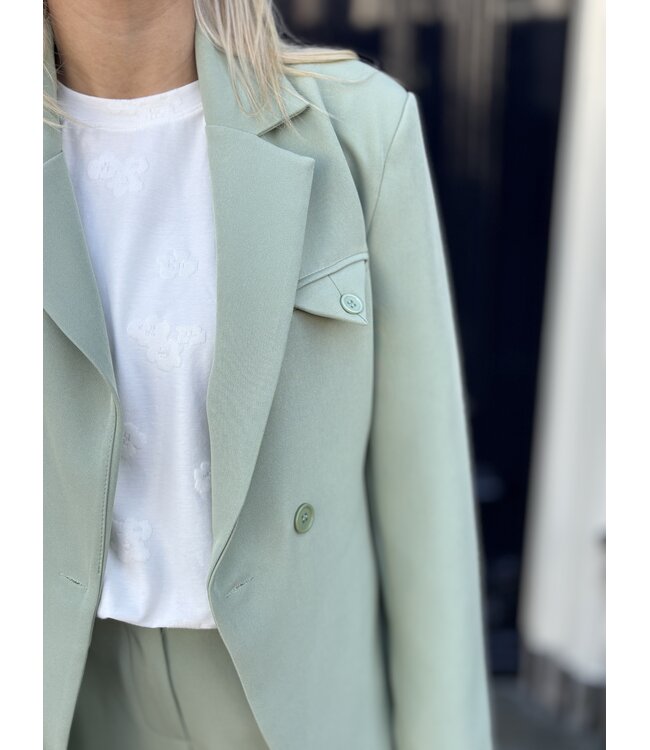 MITCH BLAZER (LICHTGROEN MINT)