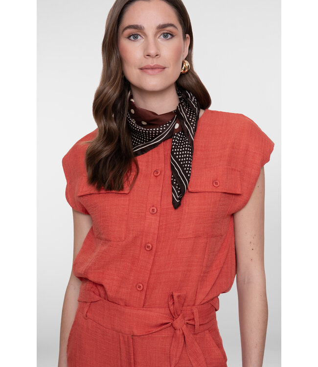 GEISHA BLOUSE (ORANJE)