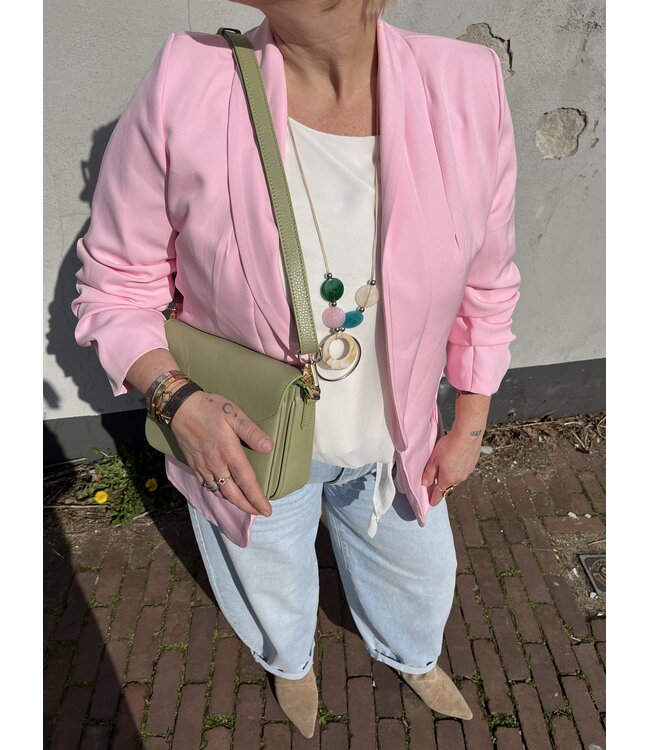 MITCH BLAZER (ROSE-NUDE)