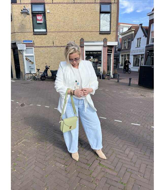 MITCH BLAZER (ECRU-OFF WHITE)