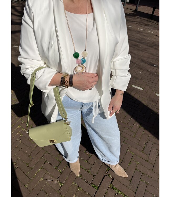 MITCH BLAZER (ECRU-OFF WHITE)