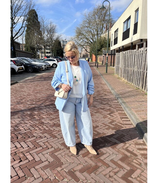 MITCH BLAZER (BLEU AQUA)