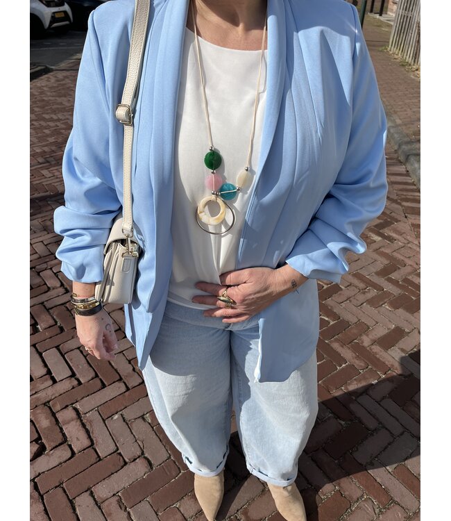 MITCH BLAZER (BLEU AQUA)