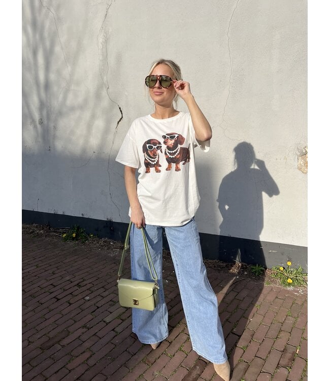 MITCH T-SHIRT (ECRU-OFF WHITE)