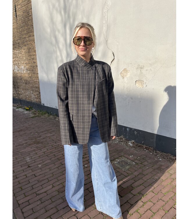 MITCH BLAZER (GRIJS COMBI)