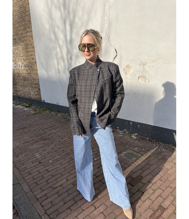 MITCH BLAZER (GRIJS COMBI)