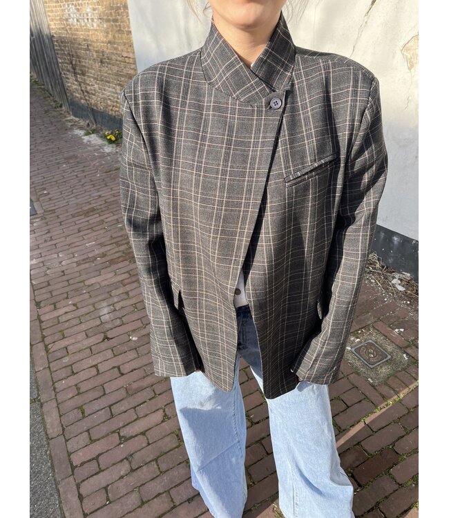 MITCH BLAZER (GRIJS COMBI)