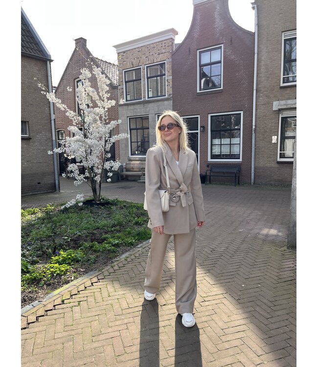 MITCH BLAZER (TAUPE)