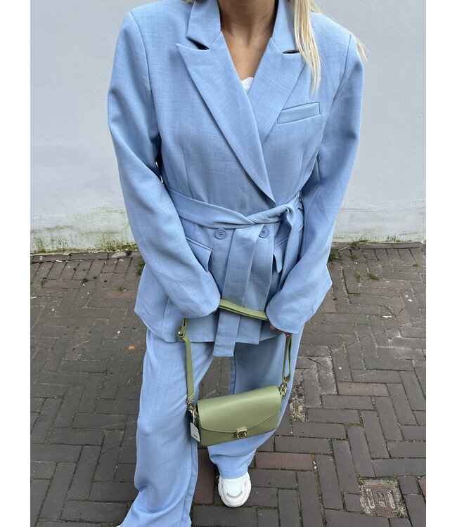 MITCH BLAZER (BLEU AQUA)