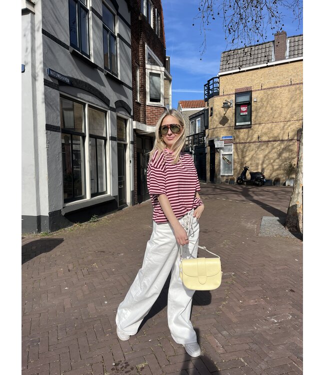 MITCH T-SHIRT (ROSE COMBI)