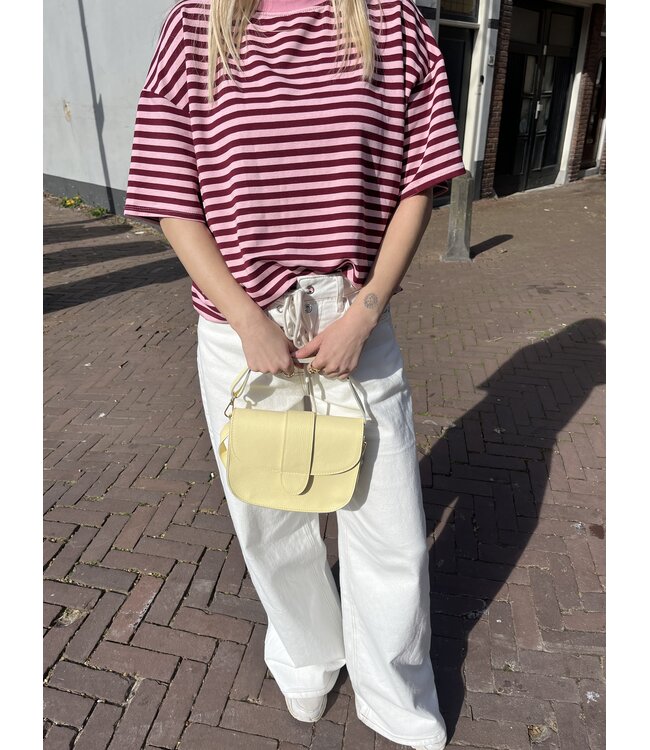 MITCH T-SHIRT (ROSE COMBI)