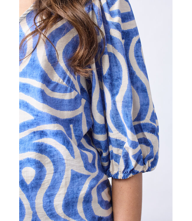 SISTERSPOINT TOP (BLAUW COMBI)