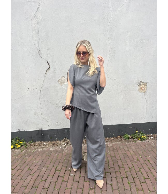 MITCH TOP (ANTRACIET)