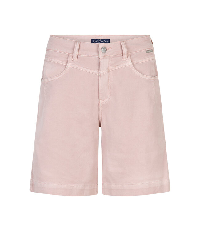 RED BUTTON SHORT (ROSE-NUDE)