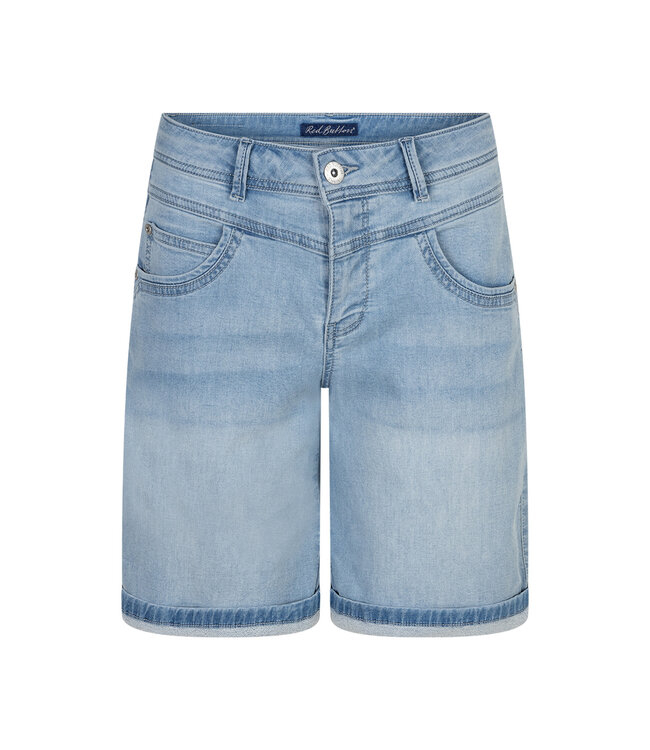 RED BUTTON SHORT (JEANS)