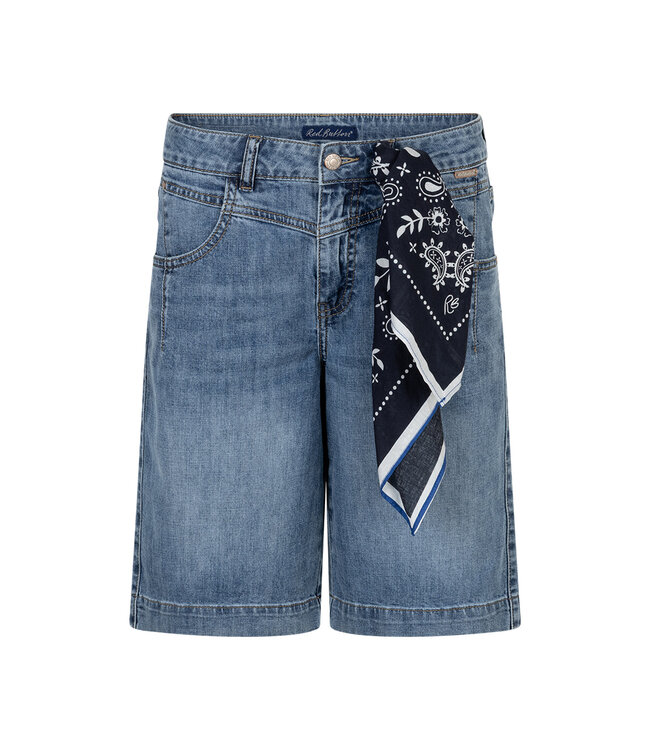 RED BUTTON SHORT (JEANS)