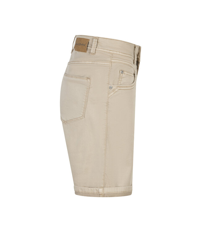 RED BUTTON SHORT (TAUPE)