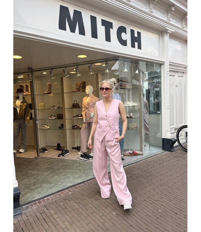 NUKUS GILET (ROSE-NUDE)