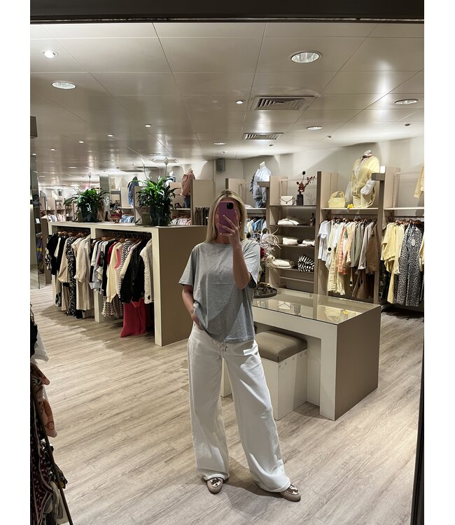 ICHI T-SHIRT (GRIJS)