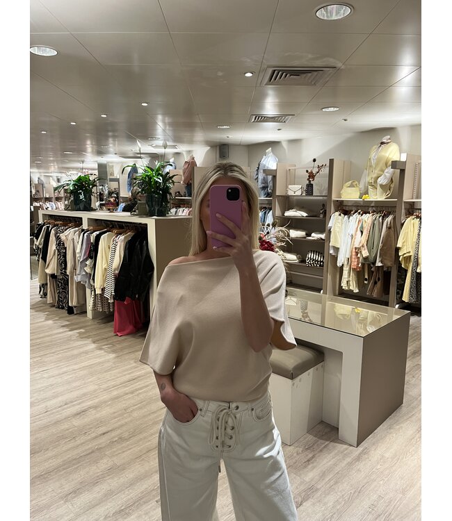 MITCH TOP (BEIGE)