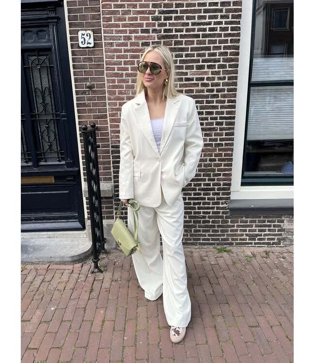 MITCH BROEK (ECRU-OFF WHITE)