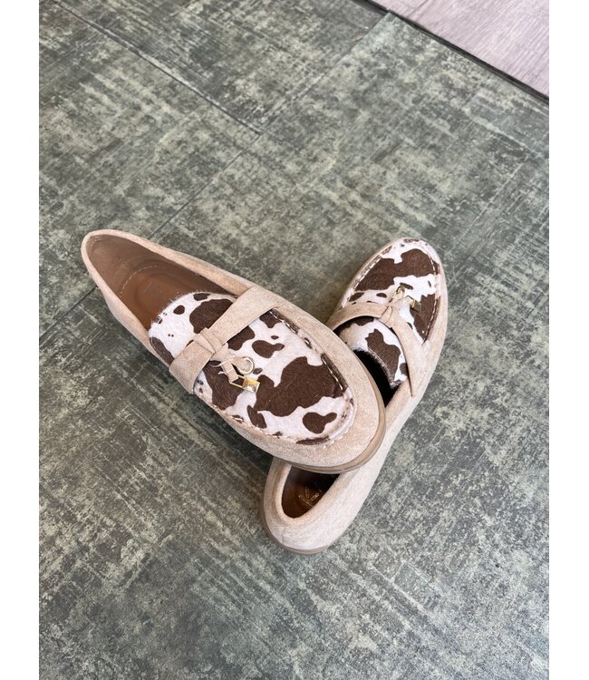 MITCH LOAFERS (BEIGE COMBI)