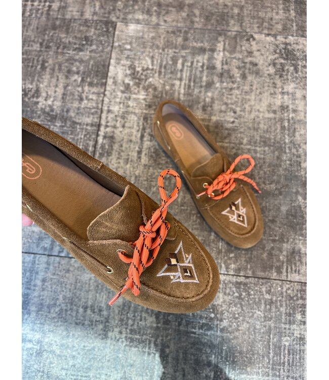 SHOECOLATE LOAFERS (COGNAC)