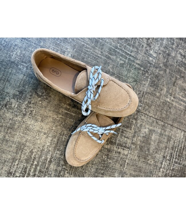 SHOECOLATE LOAFERS (TAUPE)