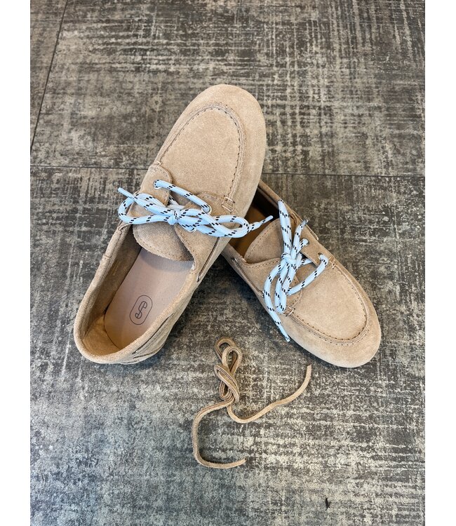 SHOECOLATE LOAFERS (TAUPE)