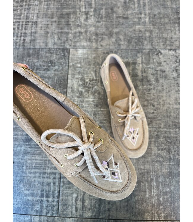 SHOECOLATE LOAFERS (BEIGE)