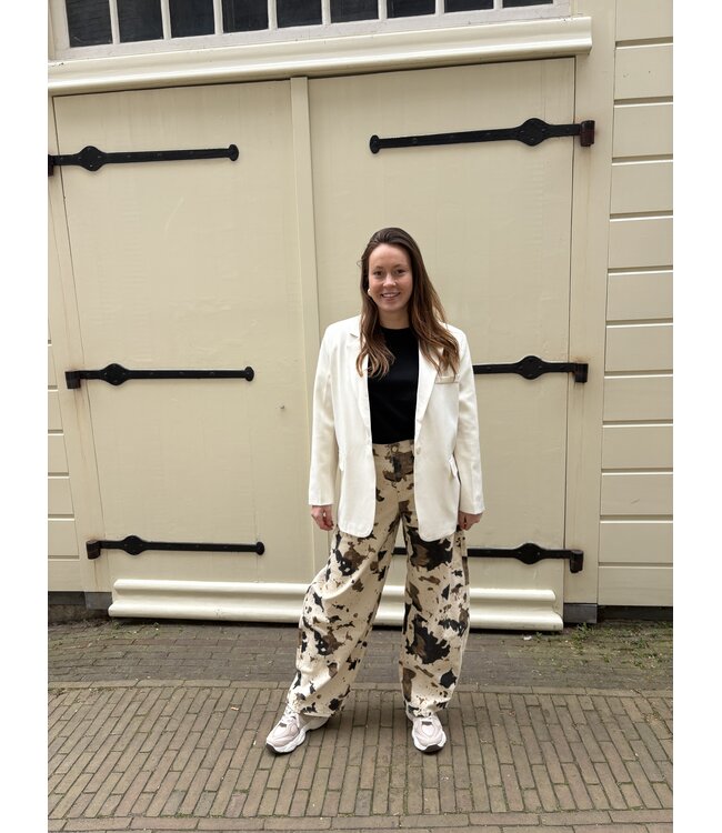 MITCH BROEK (BEIGE COMBI)