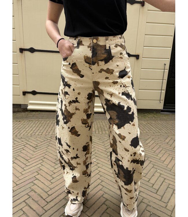 MITCH BROEK (BEIGE COMBI)