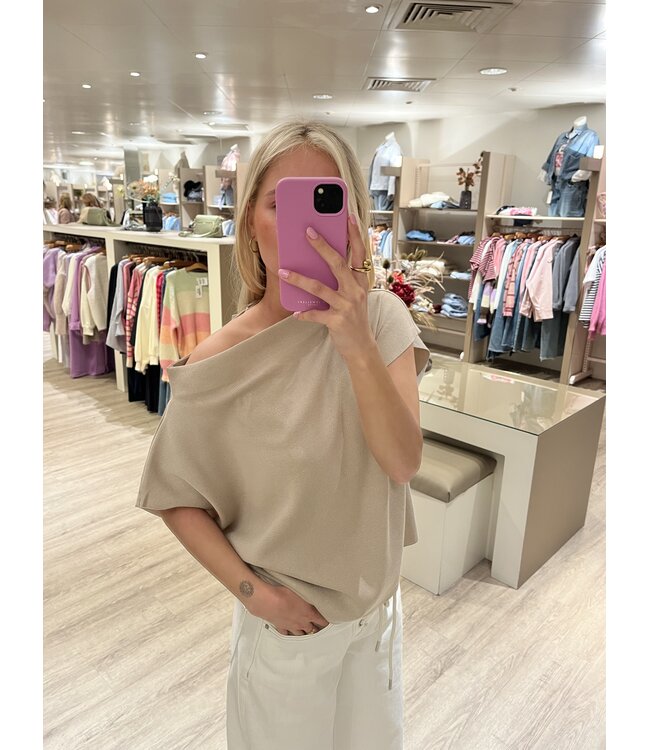 MITCH TOP (BEIGE)