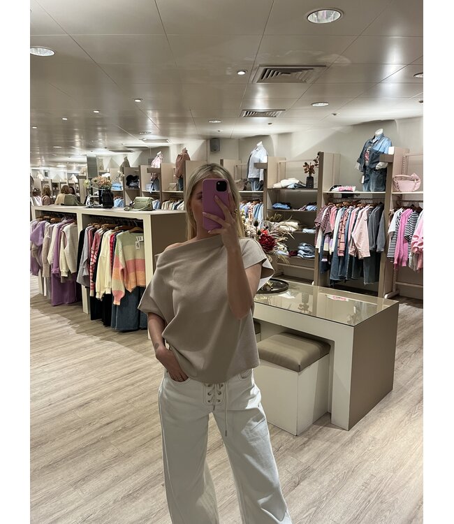MITCH TOP (BEIGE)