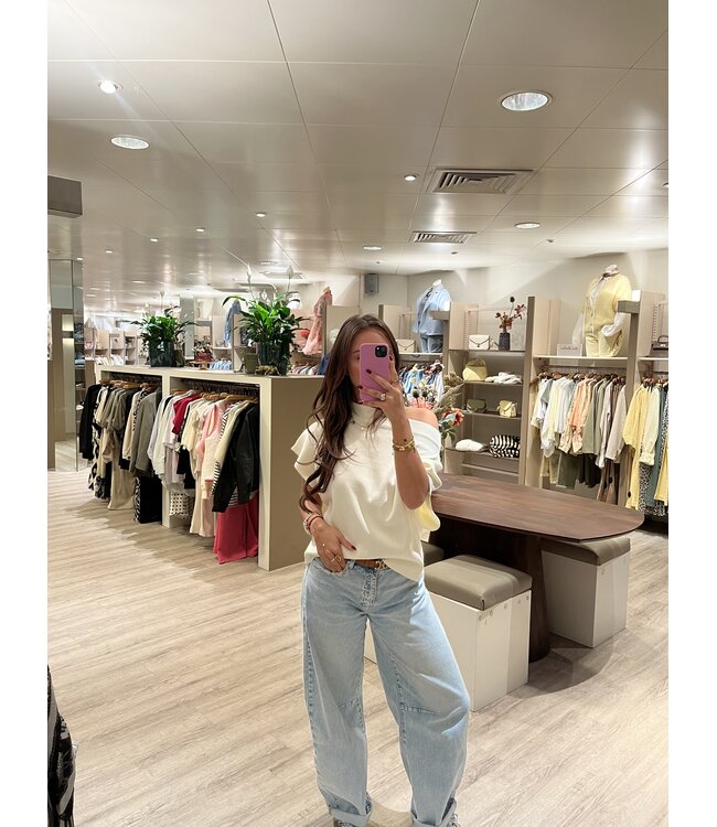 MITCH TOP (ECRU-OFF WHITE)